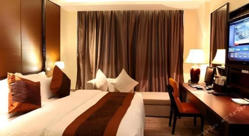 Bed in Excemon Yuyao Hemudu Hotel