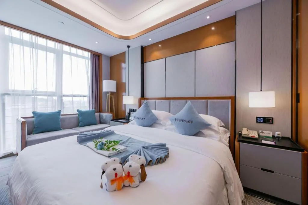 Bed in Excemon Yuyao Hemudu Hotel