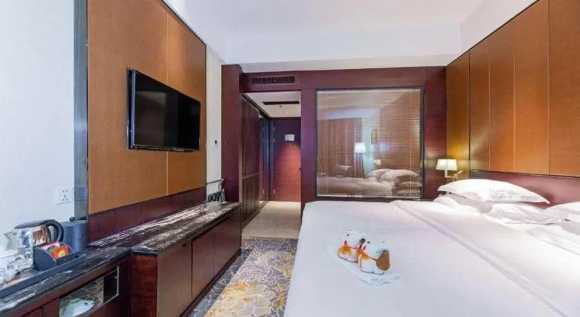 Bed in Excemon Yuyao Hemudu Hotel