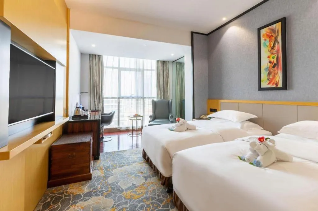 Bed in Excemon Yuyao Hemudu Hotel