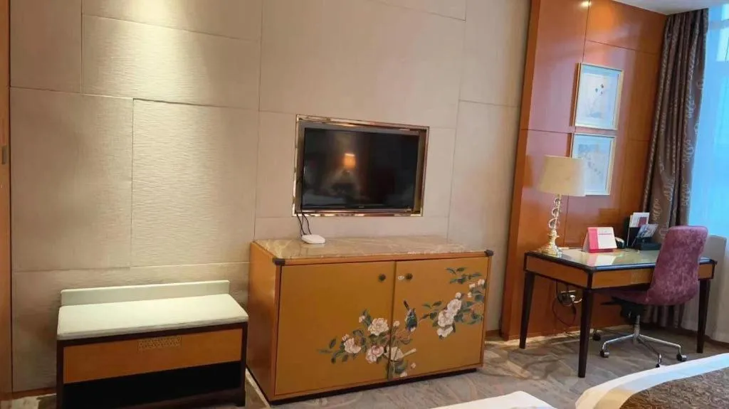 Bed in Mingdu Ziwei Garden Hotel