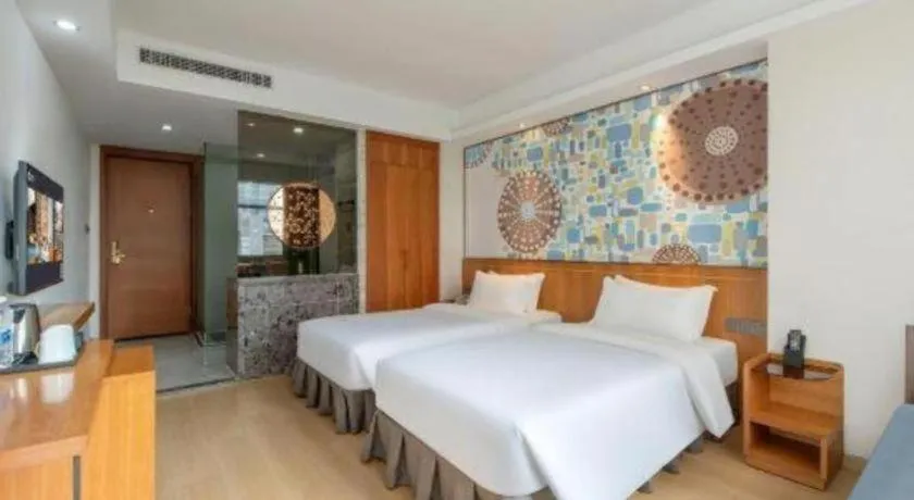 Bed in Insail Hotels Dongshankou Subway Station Guangzhou