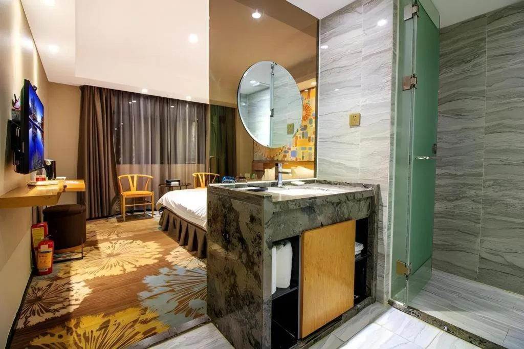 Bed in Insail Hotels Dongshankou Subway Station Guangzhou