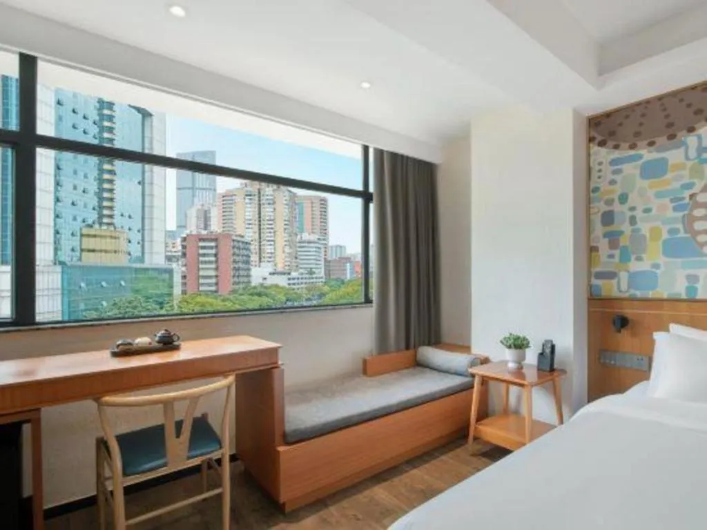 Bed in Insail Hotels Dongshankou Subway Station Guangzhou