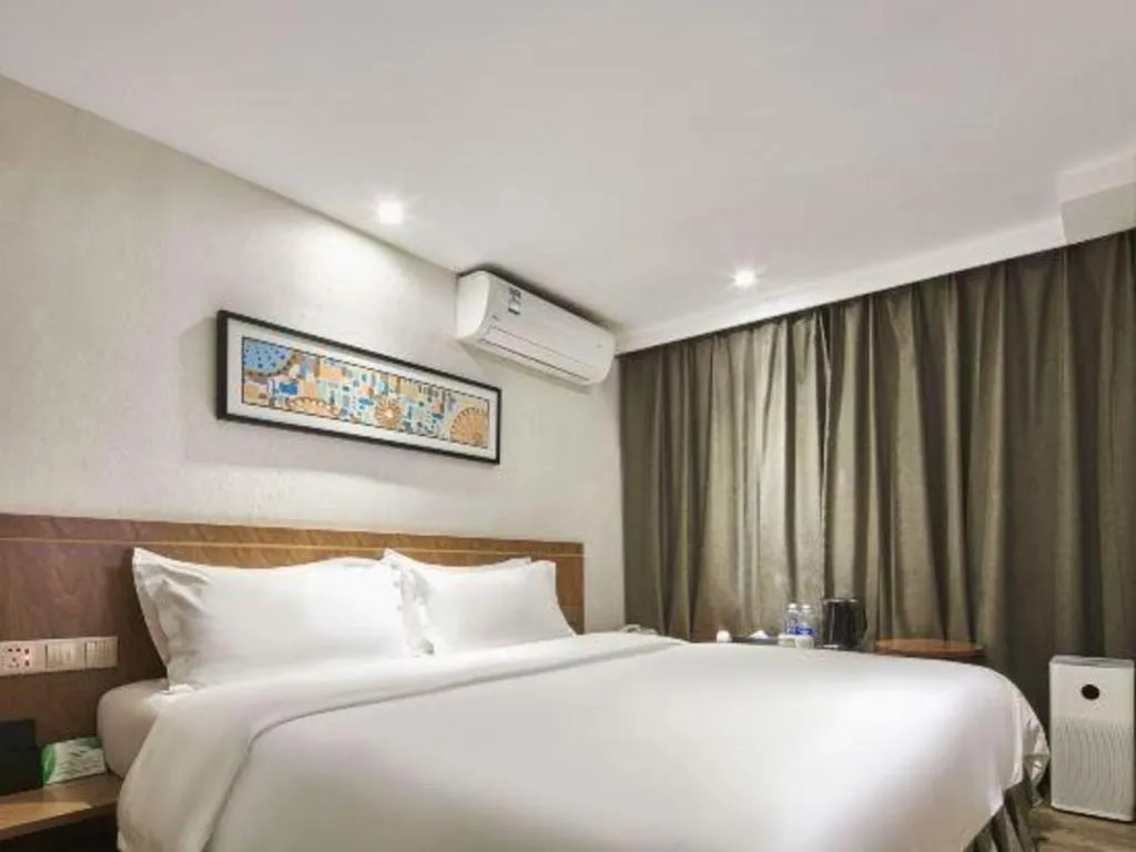 Bed in Insail Hotels Dongshankou Subway Station Guangzhou