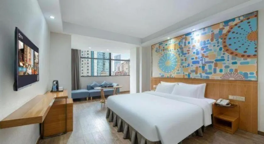 Bed in Insail Hotels Dongshankou Subway Station Guangzhou