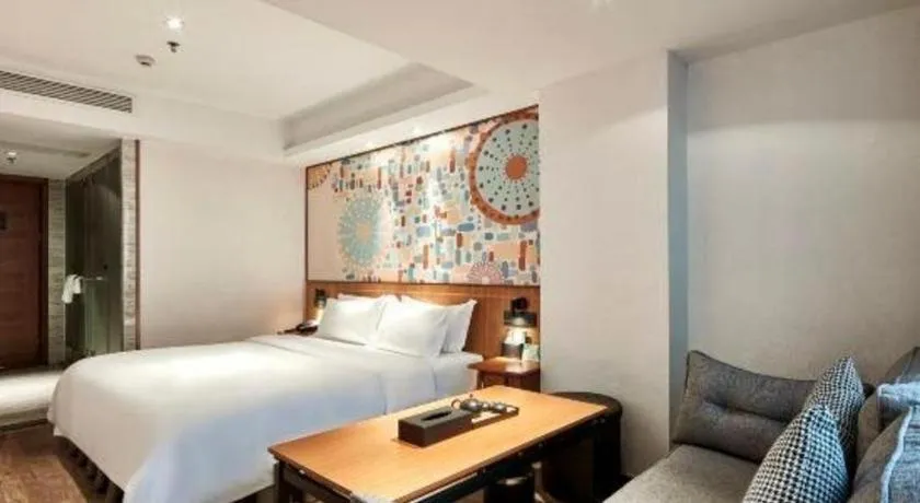 Bed in Insail Hotels Dongshankou Subway Station Guangzhou