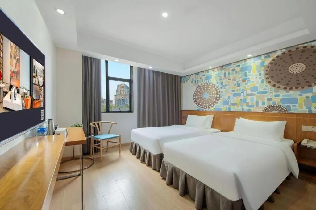 Bed in Insail Hotels Dongshankou Subway Station Guangzhou