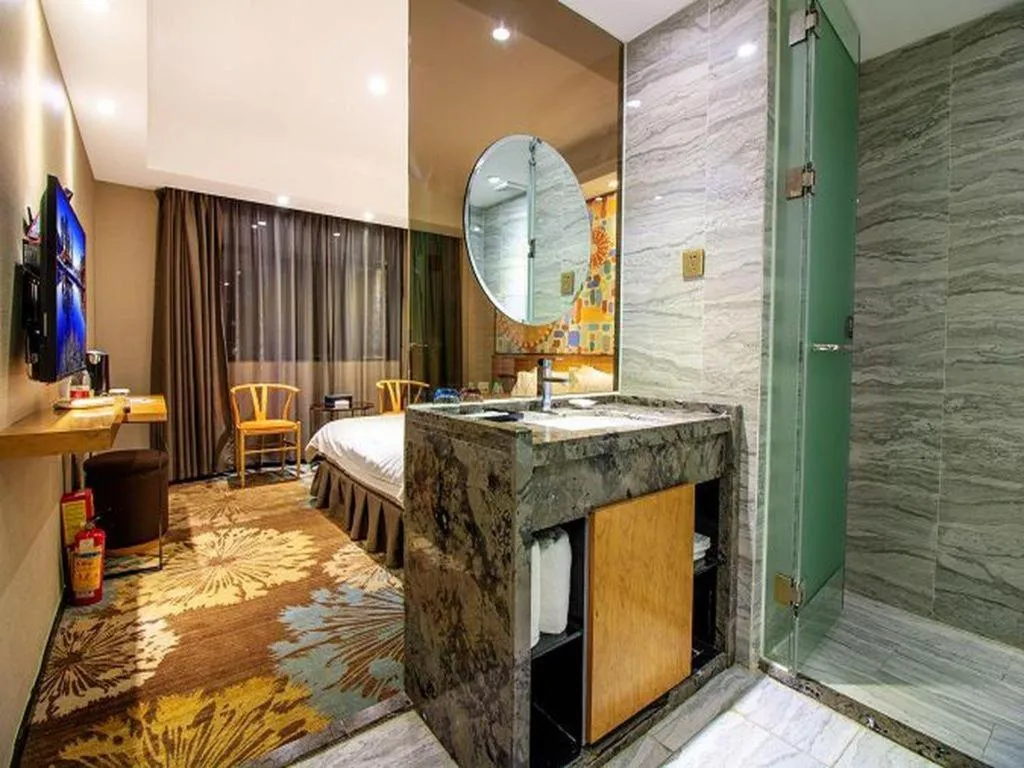 Bed in Insail Hotels Dongshankou Subway Station Guangzhou