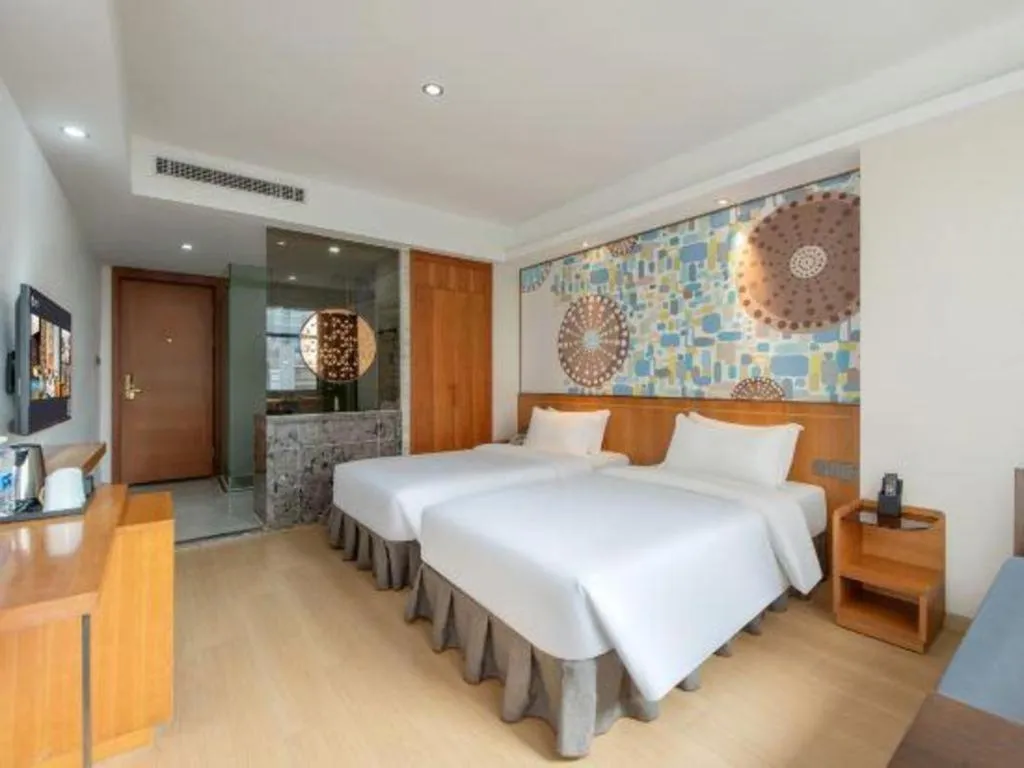 Bed in Insail Hotels Dongshankou Subway Station Guangzhou