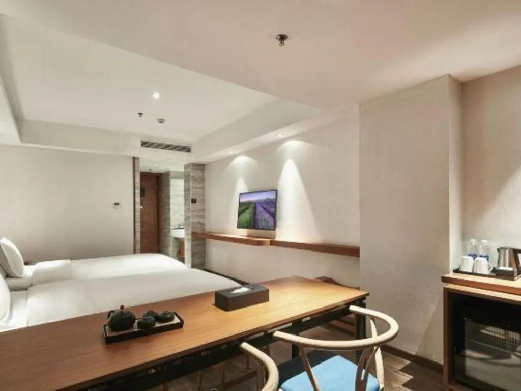 Bed in Insail Hotels Dongshankou Subway Station Guangzhou