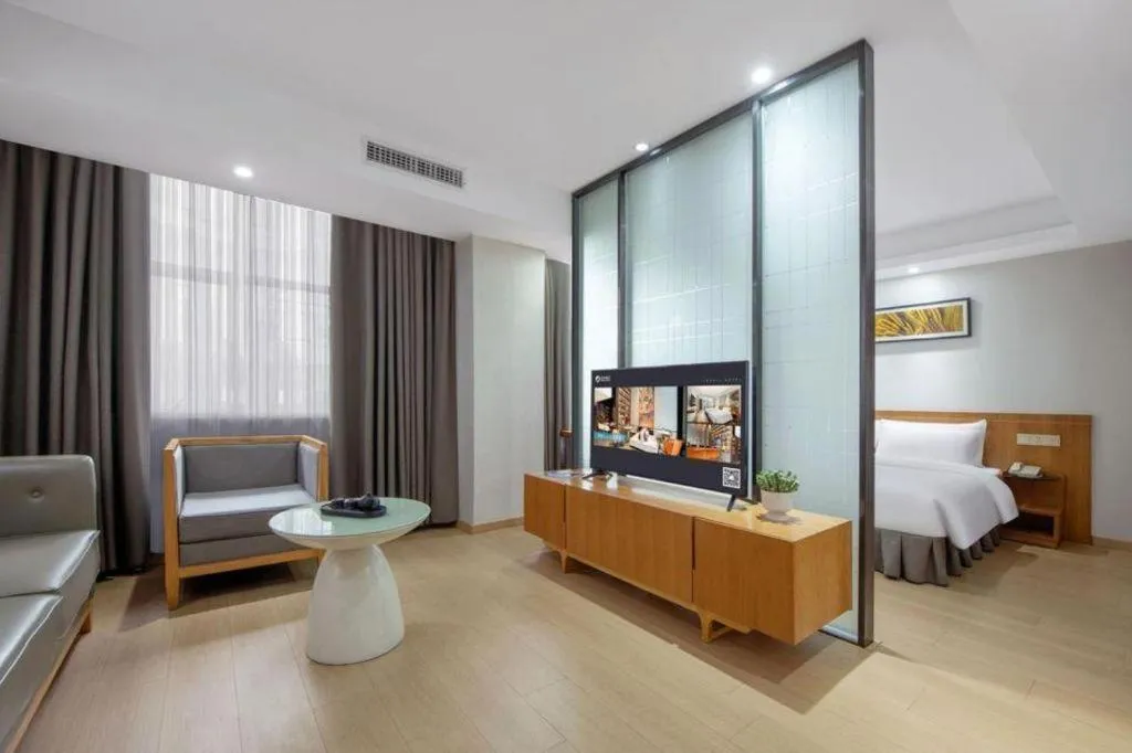 Bed in Insail Hotels Dongshankou Subway Station Guangzhou