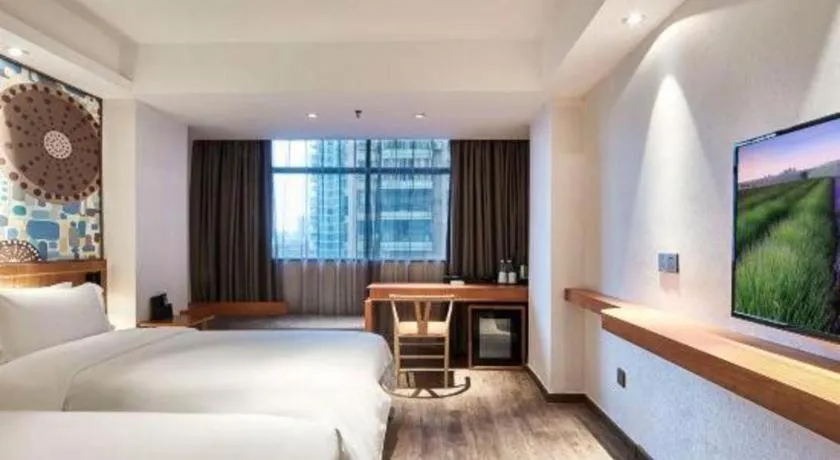 Bed in Insail Hotels Dongshankou Subway Station Guangzhou