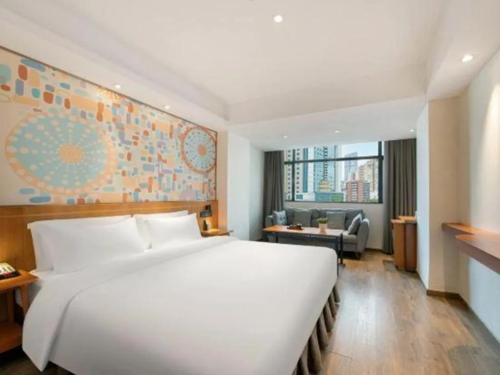 Bed in Insail Hotels Dongshankou Subway Station Guangzhou