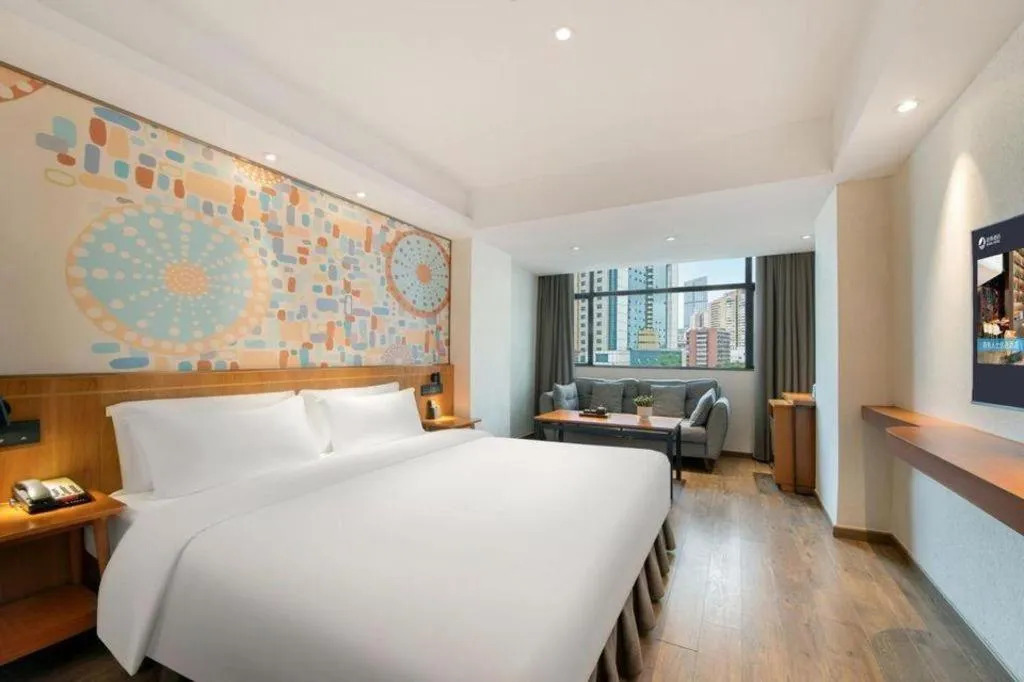 Bed in Insail Hotels Dongshankou Subway Station Guangzhou