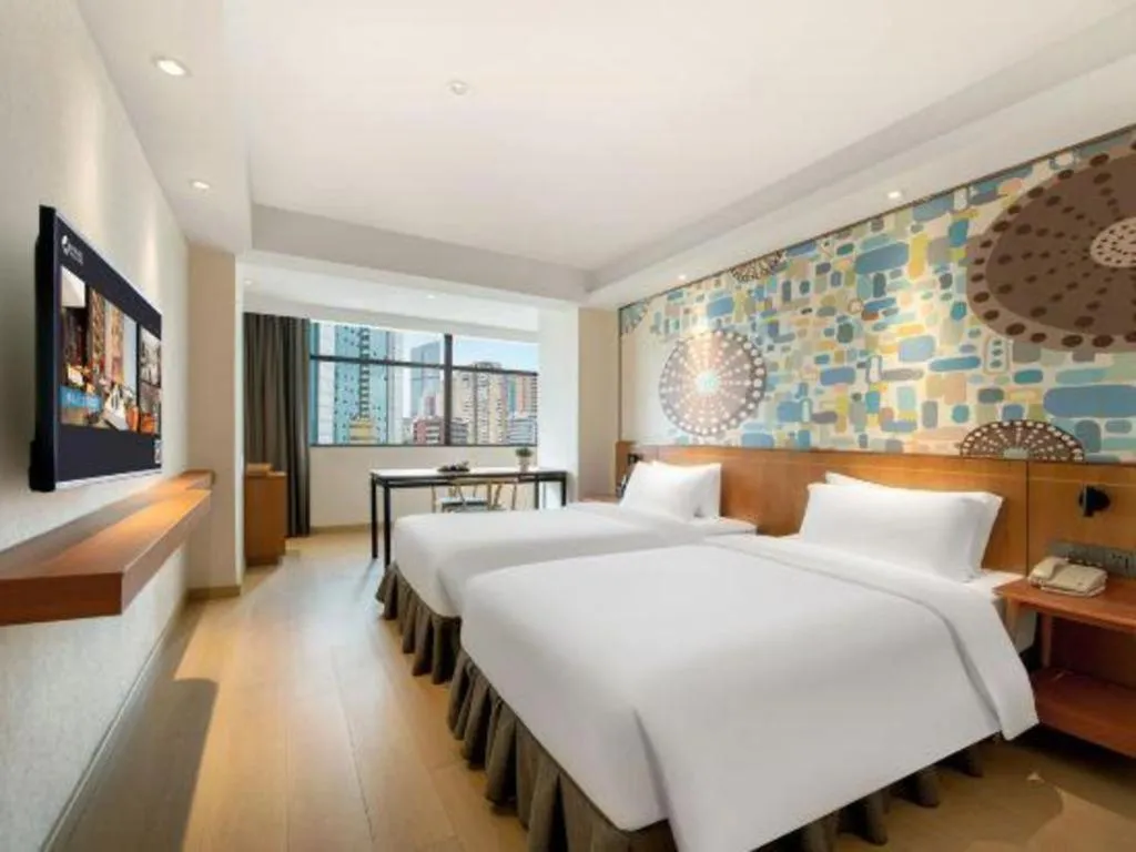 Bed in Insail Hotels Dongshankou Subway Station Guangzhou