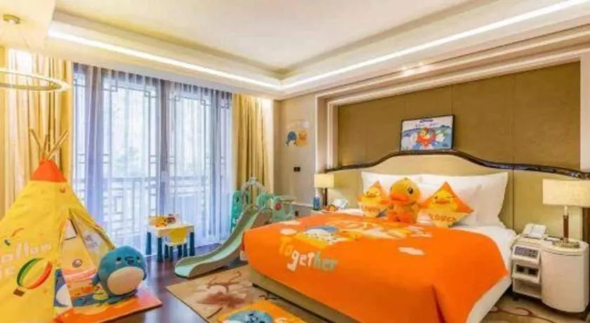 Bed in Grand Bay Hotel Beijing