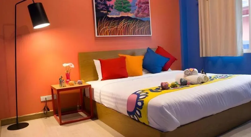 Bed in Non Nid Non Noi Design Residence