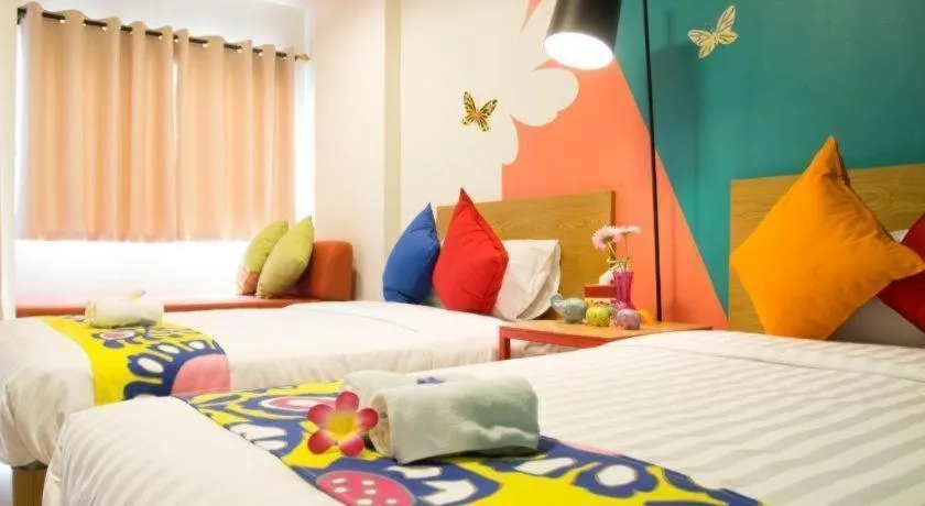 Bed in Non Nid Non Noi Design Residence