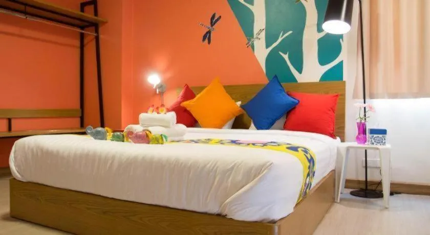 Bed in Non Nid Non Noi Design Residence