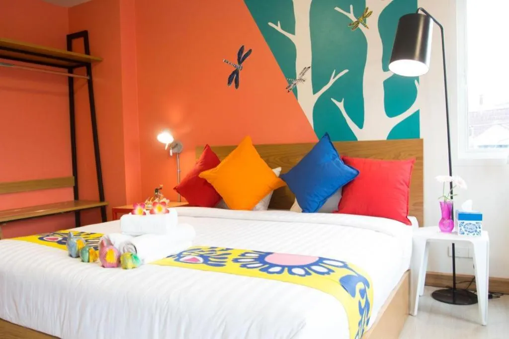 Bed in Non Nid Non Noi Design Residence