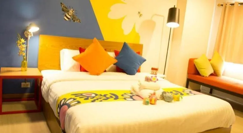 Bed in Non Nid Non Noi Design Residence