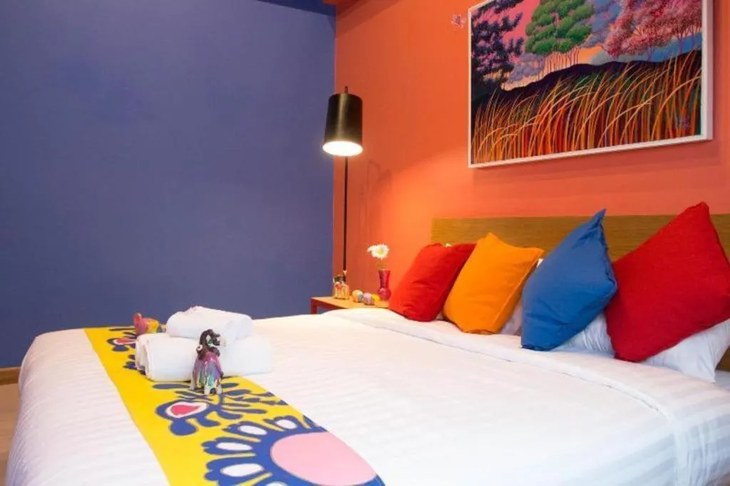 Bed in Non Nid Non Noi Design Residence