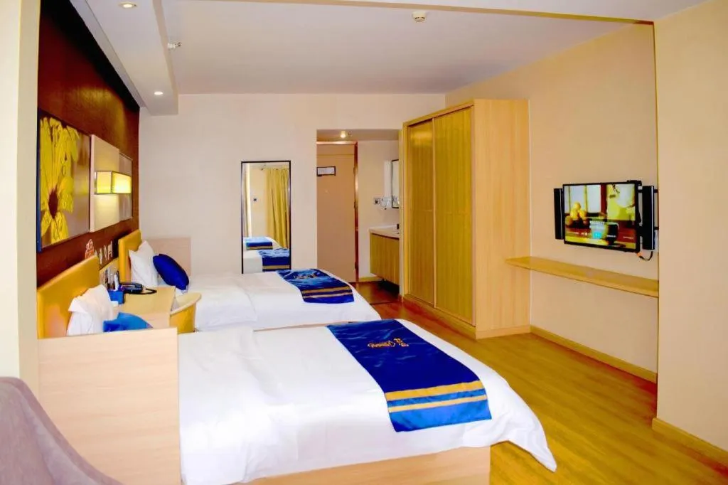 Bed in IU Hotel Chengdu High-Tech Zone Longhu Times Street