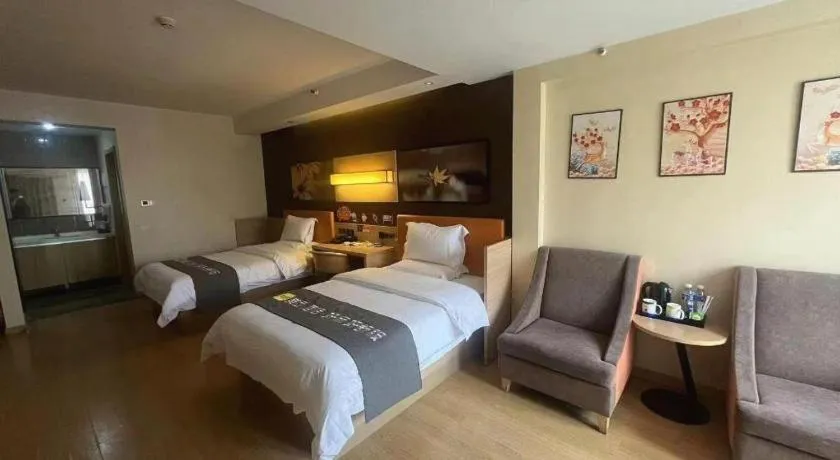 Bed in IU Hotel Chengdu High-Tech Zone Longhu Times Street