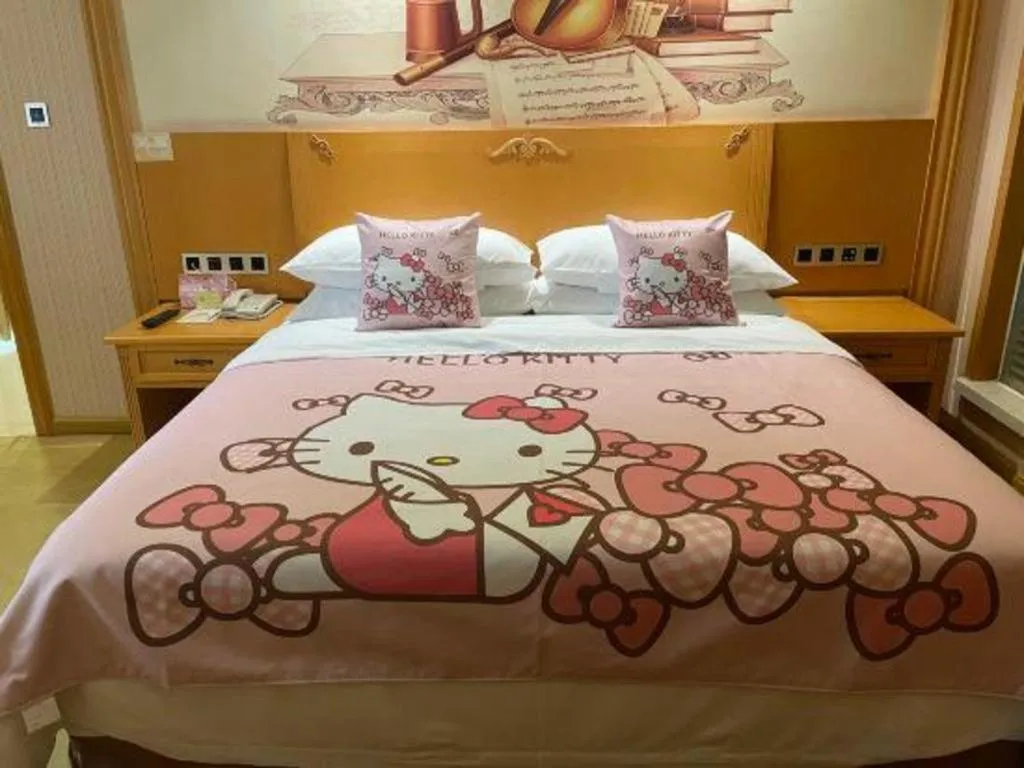 Bed in Vienna Hotel Guangxi Liuzhou Xijiang Vientiane City