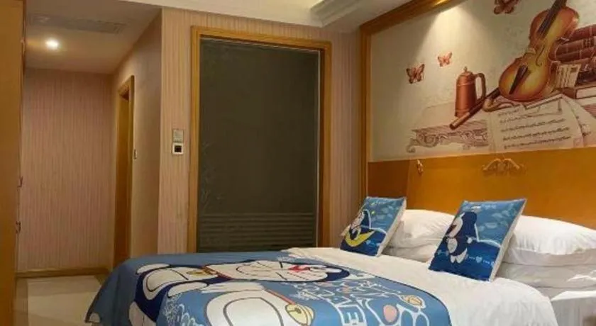 Bed in Vienna Hotel Guangxi Liuzhou Xijiang Vientiane City