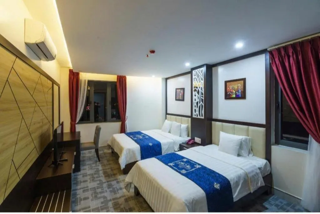 Bed in Tuong Minh Hotel