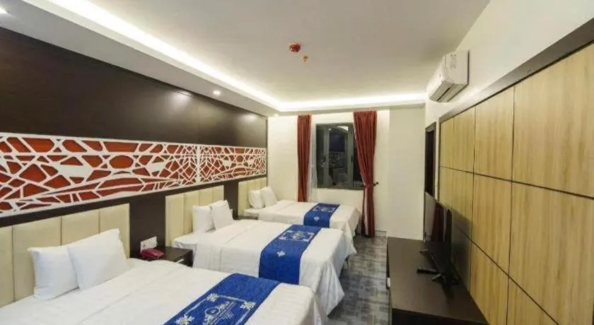 Bed in Tuong Minh Hotel