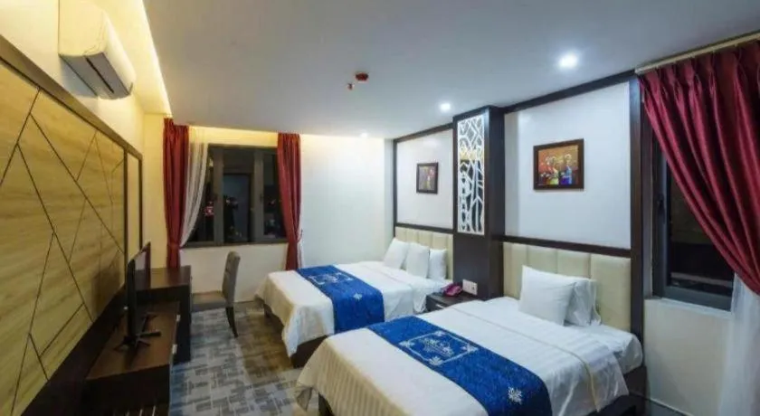 Bed in Tuong Minh Hotel