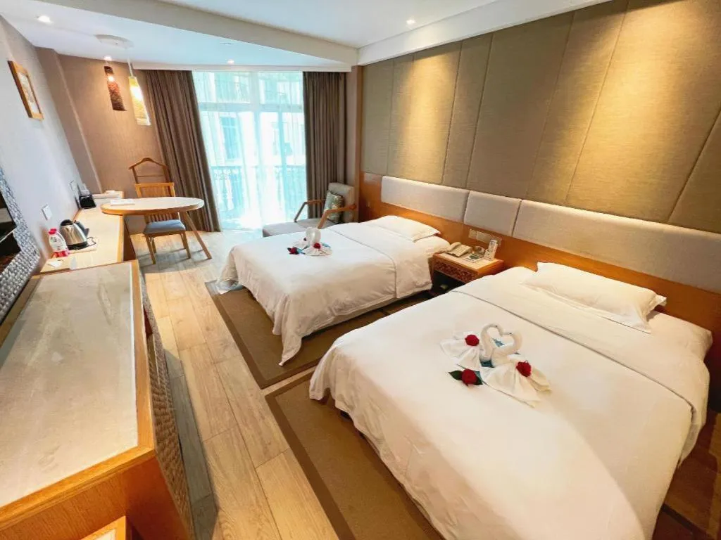 Bed in Excemon Beach Hotel Beihai
