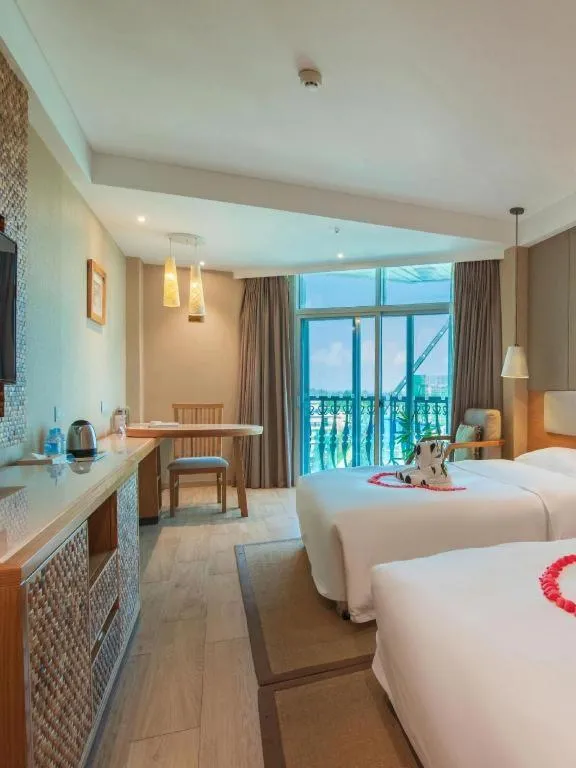 Bed in Excemon Beach Hotel Beihai