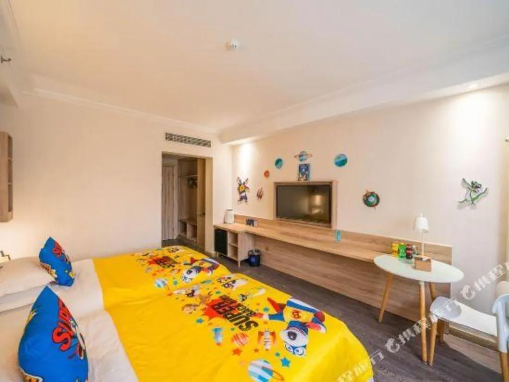 Bed in Shanshui Trends Hotel Temple of Heaven Branch