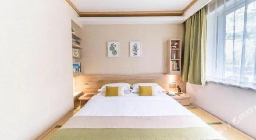 Bed in Shanshui Trends Hotel Temple of Heaven Branch