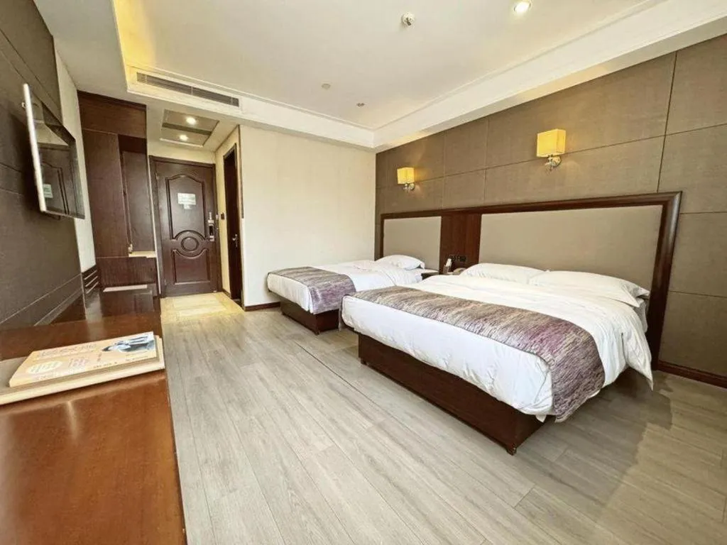 Bed in GreenTree Alliance Disneyland North Gate