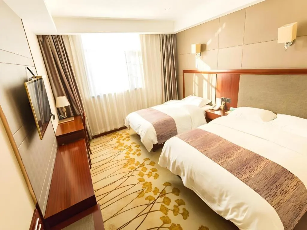 Bed in GreenTree Alliance Disneyland North Gate