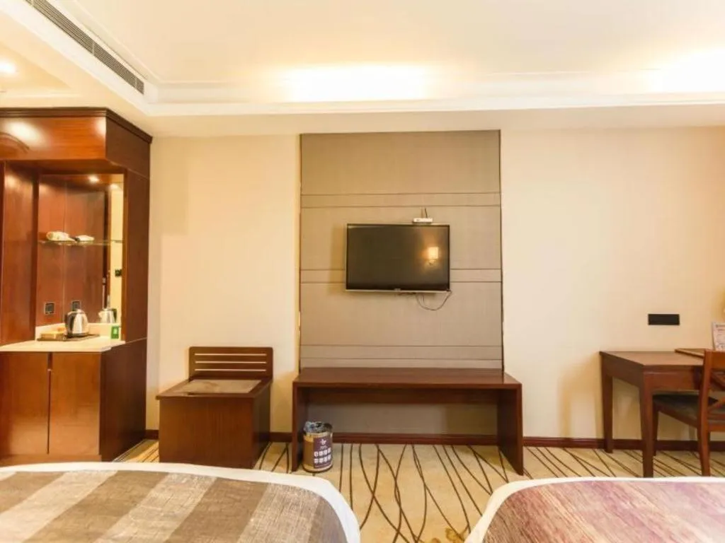 Bed in GreenTree Alliance Disneyland North Gate