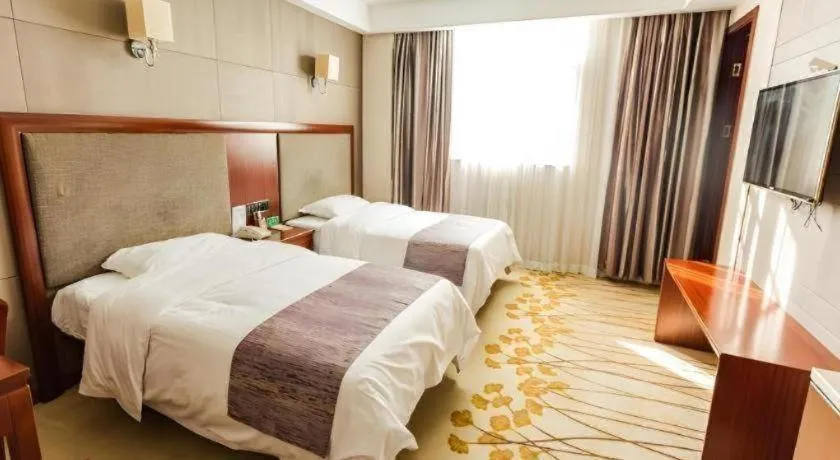 Bed in GreenTree Alliance Disneyland North Gate