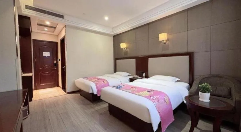 Bed in GreenTree Alliance Disneyland North Gate