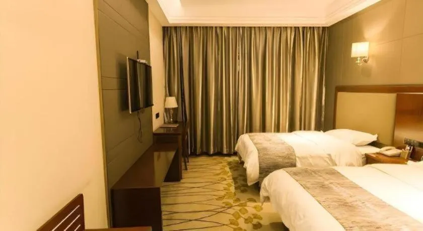 Bed in GreenTree Alliance Disneyland North Gate