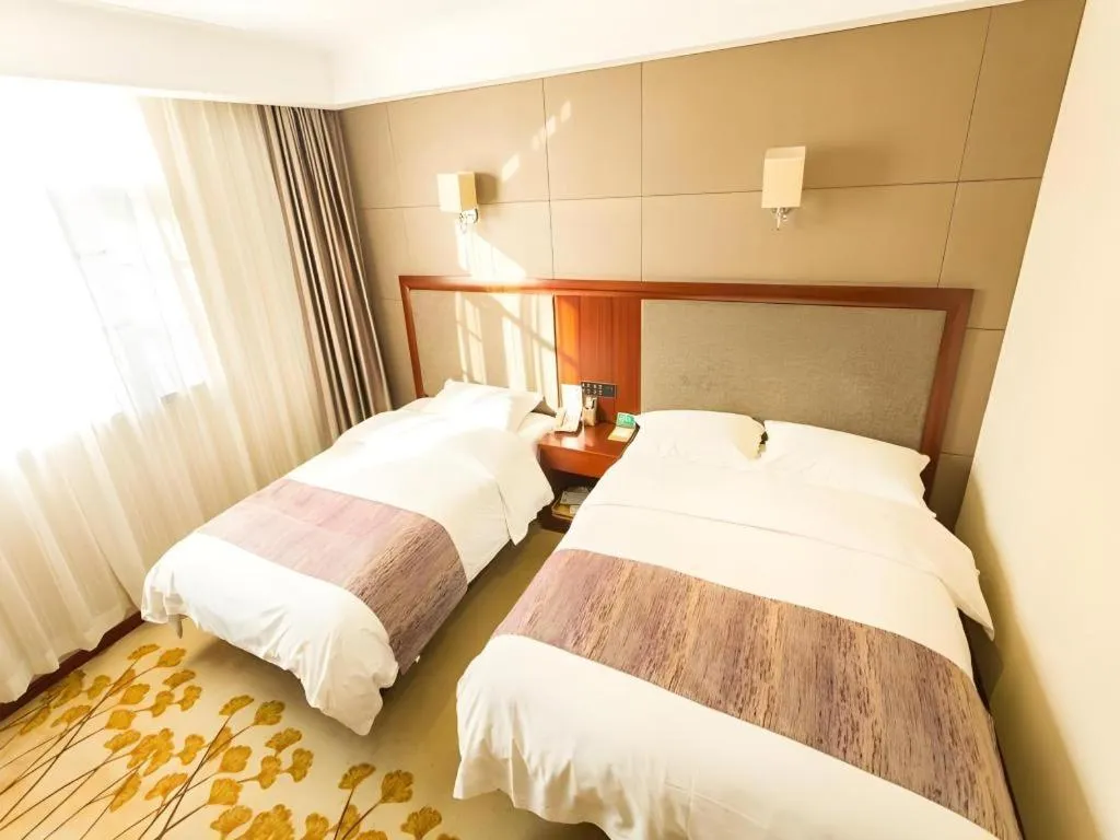 Bed in GreenTree Alliance Disneyland North Gate