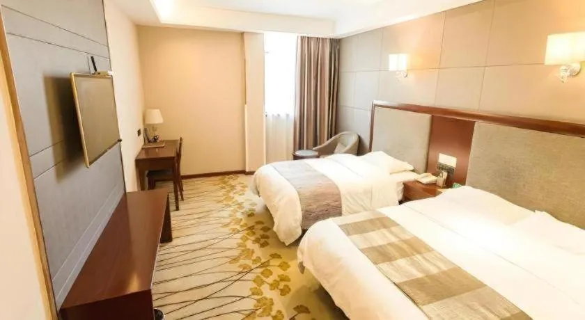 Bed in GreenTree Alliance Disneyland North Gate