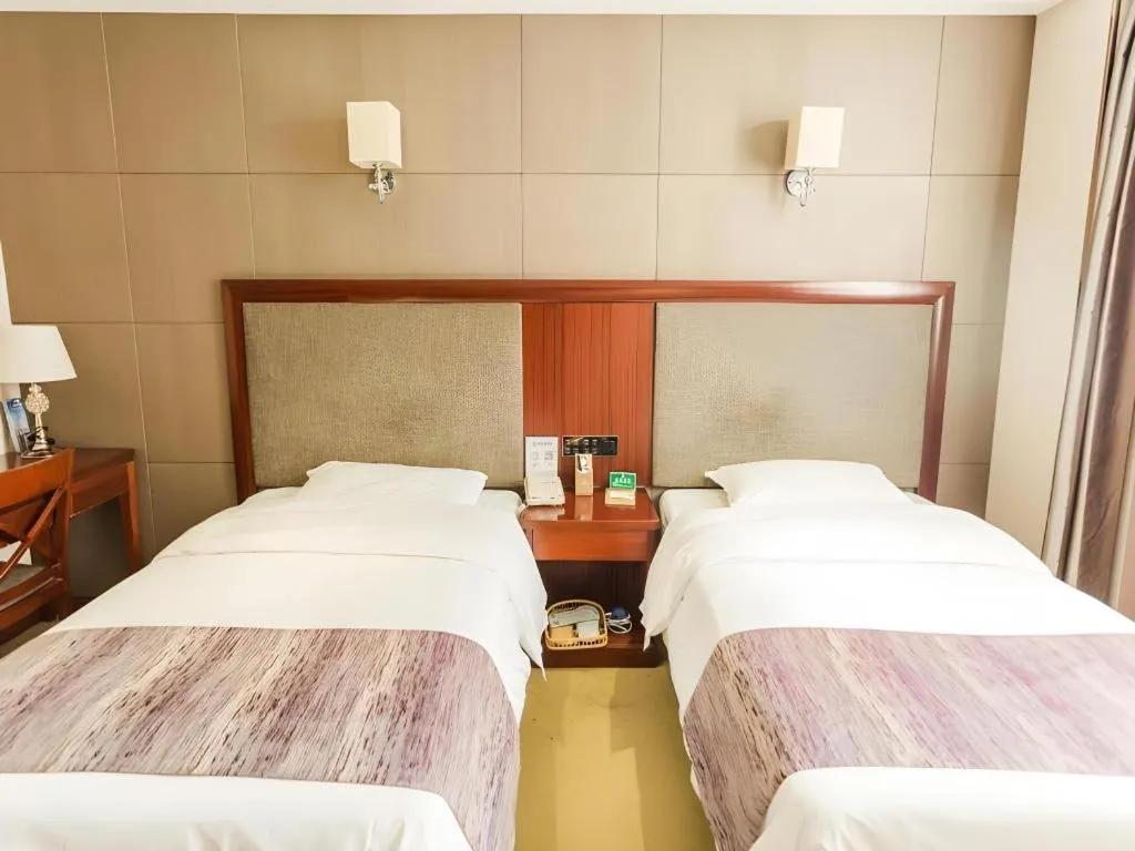 Bed in GreenTree Alliance Disneyland North Gate