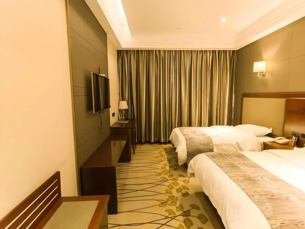 Bed in GreenTree Alliance Disneyland North Gate