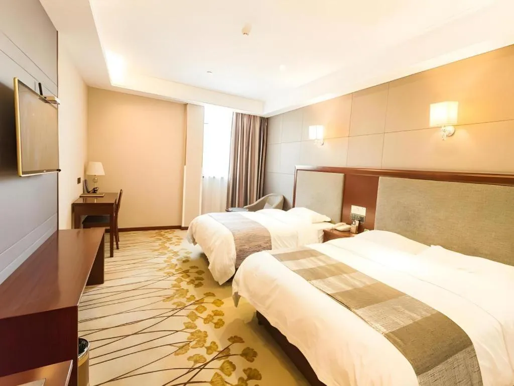 Bed in GreenTree Alliance Disneyland North Gate