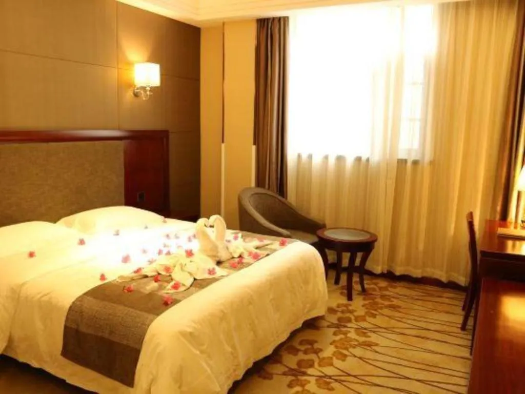 Bed in GreenTree Alliance Disneyland North Gate